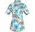 SSLR Womens Hawaiian Shirt Floral Blouses Short Sleeve Button Down Shirts for Women