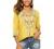 AK Women's Summer Boho Embroidery Mexican Bohemian Tops Peasant 3/4 Sleeve V Neck Shirt Tunic Blouses