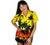 V.H.O. Funky Hawaiian Blouse Shirt Casual Men Front Pocket Button Down Very Loud Shortsleeve Unisex Beach Multi Colors