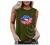 Women's Patriotic Shirt USA Flag Letters Print Sleeveless Tank Top Summer Casual Crewneck 4th of July Graphic Tee Tops