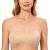 DELIMIRA Women's Jacquard Bandeau Underwire Minimizer Strapless Bra for Large Bust