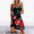Summer Spring Dresses for Women 2022 Strappy Cold Shoulder Boho Tshirt Dress Trendy Hollow Loose Short Sleeve Dresses
