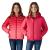 Eddie Bauer Girls Reversible Hooded Down Jacket