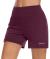 ChinFun Women's 10" High Waist Yoga Shorts Athletic Workout Running Lounge Bermuda Shorts with Pockets