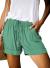 Womens Comfy Drawstring Casual Elastic Waist Pocketed Loose Fit Shorts (S-3XL)