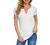 Funlingo Women's Summer Tops Lace Short Sleeve Shirts Casual V Neck Blouse T Shirt