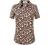 SSLR Womens Hawaiian Shirt Floral Blouses Short Sleeve Button Down Shirts for Women