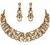 SWEETV Costume Jewelry for Women, Wedding Jewelry for Brides, Bridesmaids, Wedding Bridal Jewelery for Women Austrian Crystal Teardrop Statement Necklace Dangle Earrings Set,Prom Jewelry
