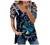 Summer Tops for Women Short Sleeve Cold Shoulder Casual Sexy V Neck Zipper T Shirts Plus Size Blouse Loose Graphic Tee