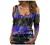 Smooto Tunic Blouse Women's Casual Short Sleeve Sexy V-Neck T-Shirt Zipper Off Shoulder Loose Tops