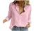Button Down Shirts for Women V Neck Casual Work Formal Plain Tops Long Sleeve Blouse Trendy Print Collared Tunic Top