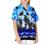 V.H.O. Funky Hawaiian Blouse Shirt Casual Men Front Pocket Button Down Very Loud Shortsleeve Unisex Beach Multi Colors
