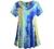 MONNURO Womens Plus Size Short Sleeve V Neck Button Basic Tunic Tops Summer Swing Shirts Blouses for Leggings