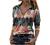 Smooto Tunic Blouse Women's Casual Short Sleeve Sexy V-Neck T-Shirt Zipper Off Shoulder Loose Tops