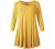 LARACE Women 3/4 Sleeve Tunic Top Loose Fit Flare T-Shirt