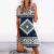 Summer Spring Dresses for Women 2022 Strappy Cold Shoulder Boho Tshirt Dress Trendy Hollow Loose Short Sleeve Dresses