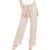 Ambiance Apparel Women's Juniors Wide Leg Spring Linen Pants