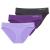 Eddie Bauer Women’s Bikini Underwear with Elastic Waistband, 3 Pack