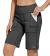 ChinFun Women's 10" High Waist Yoga Shorts Athletic Workout Running Lounge Bermuda Shorts with Pockets