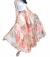 Afibi Women Full/Ankle Length Blending Maxi Chiffon Long Skirt Beach Skirt