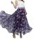 Afibi Women Full/Ankle Length Blending Maxi Chiffon Long Skirt Beach Skirt