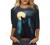 Women 3/4 Sleeve Tops Casual Tie Dye Graphic Tee Shirts Summer Crewneck Sweatshirt Loose Fit T Shirts Tunic Blouses
