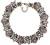 Hitele® Luxury Gold Tone Chain Multi-Color Crystal Collar Choker Statement Bib Necklace jewelery for Women&Girl Gift