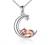 Sterling Silver Fox/Frog Necklace for Women Origami Fox/Frog Moon Necklace Gifts for Women Mom