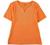 Coral Bay Womens Embroidered Split Neck Short Sleeve Top