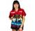 V.H.O. Funky Hawaiian Blouse Shirt Casual Men Front Pocket Button Down Very Loud Shortsleeve Unisex Beach Multi Colors
