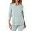 Daily Ritual Women's Long-Sleeve Crewneck Sweatshirt with Side Cutouts