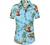 SSLR Womens Hawaiian Shirt Floral Blouses Short Sleeve Button Down Shirts for Women