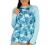 Reel Legends Womens Reel-Tec Ragland Print Long Sleeve Top