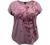 LEEBE Women and Plus Size Dolman Short Sleeve Print Top (Small-5X)