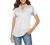 CEASIKERY Women's Short Sleeve V Neck Tops Casual Tunic Blouse Loose Shirt