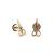 Personalized Scissors Stud Earrings for Women Girls Men Stainless Steel Hypoallergenic Mini artilage 16G Screw Back Tragus Helix Studs Piercing Fashion Jewelery Gifts Birthday Bff