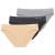 Eddie Bauer Women’s Bikini Underwear with Elastic Waistband, 3 Pack