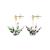 Stud Earrings Origami Paper Crane Ougi Syuriken | Made in Japan, Hypoallergenic dangle earrings, Surgical Stainless Steel / for Women Girl
