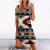 Summer Spring Dresses for Women 2022 Strappy Cold Shoulder Boho Tshirt Dress Trendy Hollow Loose Short Sleeve Dresses
