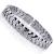 Urban Jewelry Stunning Solid Tungsten Link Bracelet for Men Polished Pyramid, Puzzle, Ceramic Style (Silver, Black Option)