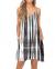 BEUFRI Women's Summer Spaghetti Strap Casual Swing Tank Beach Cover Up Dress with Pockets