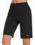 ChinFun Women's 10" High Waist Yoga Shorts Athletic Workout Running Lounge Bermuda Shorts with Pockets