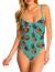 uideazone Women Sexy High Cut One Piece Swimsuit Funny Bathing Suit Monokini Swimwear