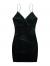 SOLY HUX Women's Spaghetti Strap Bodycon Mini Pencil Dress