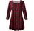 LARACE Women 3/4 Sleeve Tunic Top Loose Fit Flare T-Shirt