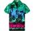 V.H.O. Funky Hawaiian Blouse Shirt Casual Men Front Pocket Button Down Very Loud Shortsleeve Unisex Beach Multi Colors