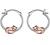 Fox/Pig/Mushroom/Cat Earrings Sterling Silver Cute Hoop Earrings Animal Jewelry Gifts for Women Daughter
