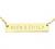 Same Day Shipping Before 3 PM EST Personalized Necklace Name Plate Bar Necklace Bridesmaid Gift Initial Necklace Your Name Necklace