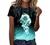 Summer Tops for Women Trendy Graphic Tees Cute Floral Print Loose Short Sleeve Aesthetic Shirts Casual T-Shirt Blouses