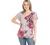 LEEBE Women and Plus Size Dolman Short Sleeve Print Top (Small-5X)